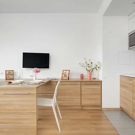 Air Conditioned In Center With Parking By Renters アパート *