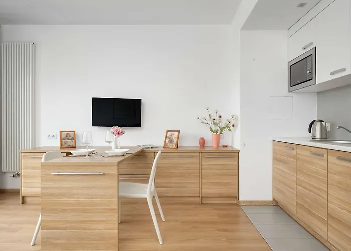 Air Conditioned In Center With Parking By Renters 公寓 *